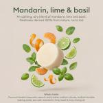 Vove Natural Dish Soap Bar | Bergamot & Grapefruit Essential Oils | Zero Waste Dishwashing Blocks | Plastic-Free Kitchen Soap Cold Pressed | Plant-Based & Eco-Friendly | Single bar (3.5 oz)