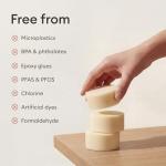 Vove Natural Dish Soap Bar | Bergamot & Grapefruit Essential Oils | Zero Waste Dishwashing Blocks | Plastic-Free Kitchen Soap Cold Pressed | Plant-Based & Eco-Friendly | Single bar (3.5 oz)