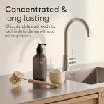 Vove Natural Dish Soap Bar | Bergamot & Grapefruit Essential Oils | Zero Waste Dishwashing Blocks | Plastic-Free Kitchen Soap Cold Pressed | Plant-Based & Eco-Friendly | Single bar (3.5 oz)