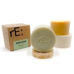 rE: REKURATOR Dishwashing Soap with Loofah Holder – Eco-Friendly, Gentle, Plant-Based Dish Bar , No Artificial Dyes or Fragrance 3pk (Assorted) , 5.1 oz