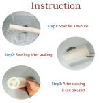 100% Natural Loofah Exfoliating Body and Face Sponge Scrubber for Skin Care in Bath Spa Shower - Pack of 12 - Eco-Friendly and Biodegradable Shower Luffa