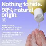 ATTITUDE Body Wash, EWG Verified Shower Gel, Dermatologically Tested, Plant and Mineral-Based, Vegan Personal Care Products, Lemon Leaves, 16 Fl Oz