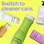 ATTITUDE Body Wash, EWG Verified Shower Gel, Dermatologically Tested, Plant and Mineral-Based, Vegan Personal Care Products, Lemon Leaves, 16 Fl Oz