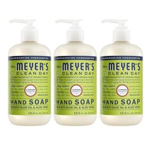 Mrs. Meyer’s Lemon Verbena Liquid Hand Soap Trio