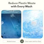 100% Plastic-Free Dishwasher Detergent Tablets, 100 Count, Free & Clear, Eco-Friendly Dishwashing Tablets, Natural, Sustainable