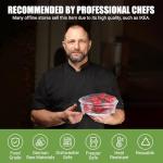 Silicone Stretch Lids for Food Storage in Fridge, Reusable Elastic Bowl Covers for Cup, Cans, Jars, Round & Rectangle Container, Food Grade Silicone Microwave Food Cover, Heat-Resistant, Transparent