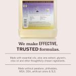 MRS. MEYER'S CLEAN DAY Hand Soap Refill, Made with Essential Oils, Compassion Flower, Packaging May Vary, 33 fl. oz