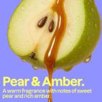 ATTITUDE Body Wash, EWG Verified Shower Gel, Dermatologically Tested, Plant and Mineral-Based, Vegan Personal Care Products, Pear & Amber Scent, 32 Fl Oz