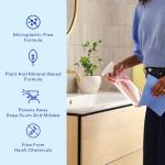 Eco-Friendly Bathroom Cleaning Spray with Refills