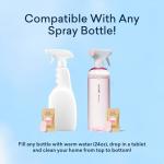 Eco-Friendly Bathroom Cleaning Spray with Refills