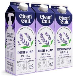 Eco-Friendly Dish Soap Liquid Refills - Wild Lavender