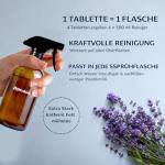 flowcheer Multi Surface Cleaner Refills -All Purpose Cleaning Tablets-Makes 192 fl oz(12 x 16 Fl oz) Bottles of Spray Cleaner for Household&Kitchen Cleaning-Lavender Scent(Not Included Bottles)