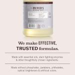 MRS. MEYER'S CLEAN DAY Liquid Laundry Detergent, Biodegradable Formula Infused with Essential Oils, Lavender, 64 oz (64 Loads)