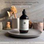 Murchison-Hume Natural Dish Soap – Plant-Based, Eco-Friendly Dishwashing Liquid – Tough on Grease, Non-Toxic & Safe for Sensitive Skin – 17oz (Australian White Grapefruit)