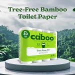 Eco-Friendly Bamboo Toilet Paper – 24 Rolls