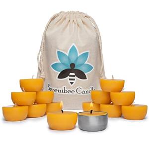 Eco-Friendly Pure Beeswax Tea Light Candle Set
