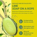 Eco Bath London Lime Soap on a Rope