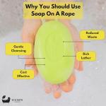 Eco Bath London Lime Soap on a Rope