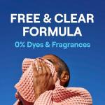 Seventh Generation Laundry Detergent Sheets 32ct Free & Clear Removes Tough Stains Safer for your family