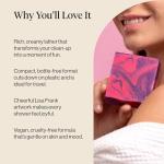 Kitsch x Lisa Frank Dancing Dreams Shea Butter Body Wash Bar – Gentle Exfoliating Body Wash with Apricot Seeds – Moisturizing Bar Soap Cleanser for Soft, Smooth Skin – Eco-Friendly Skin Care - 4oz