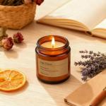 6-Pack Scented Candles for Home, 3.5 Oz Soy Wax Candles Gift Set with Lavender Chamomile & Eucalyptus Mint for Brithday Gifts Women, HomeMeditation & Spa