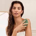 EcoTools Silicone Body Scrubber, for Gentle Cleansing & Exfoliating, 2-in-1 Silicone Scrubber & Body Massager, Hygienic & Durable Bath Accessory, Eco Friendly, Vegan, & Cruelty Free, 1 Count