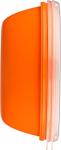 Preserve 46107 FBA_1211838 Square Food Storage Container Made from Recycled Plastic, 25 Ounce Capacity, Set of 2, Orange