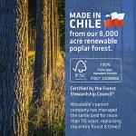 Woodable Disposable Wooden Cutlery Set - 100% Home Compostable - Wooden Utensils, Eco-Friendly, Organic, Sustainable and Carbon Neutral Certified - Fork, Knife, Spoon & Napkin - 150