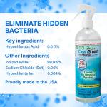 CleanSmart Daily Surface Spray Disinfectant, Kills 99.9% of Viruses, Bacteria, Mold & Fungus, 16 oz Bottle (Pack of 3)