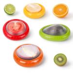 Avocado Saver and Onion Storage - Reusable Storage Containers for Fridge - Ideal for Garlic, Tomatoes, Lemons, and Potatoes (4 Set)