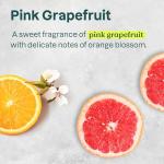 ATTITUDE Foaming Hand Soap, EWG Verified, Plant and Mineral-Based Ingredients, Vegan and Cruelty-free Personal Care Products,Pink Grapefruit, 10 Fl Oz