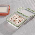 Mage Crab Reusable Silicone Food Storage Container with Lid Avocado Saver, Onion Keeper, Silicone Kitchen Organizers for Fridge