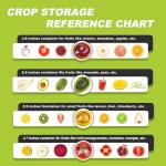 LYLHZRMDGC Set of 4 Fresh Food Containers, Fresh Pod, Reusable Silicone Storage Pods for Avocado, Onions, Tomatoes, Garlic – Anti-Oxidation for Fridge, Send Goods from Local Warehouse