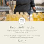 Fontana Candle Co Wood Wick Beeswax Jar Candle, Lemongrass Eucalyptus – Made Safe with Coconut Oil & Pure Essential Oils – 35+ Hrs Clean Burn, Long Lasting and Non-Toxic Candles for Home & Room Decor