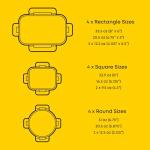 JoyJolt 24pc Borosilicate Glass Storage Containers with Lids | 12 Airtight/Freezer Safe Food Storage Containers for Pantry and Kitchen | Meal Prep Container for Lunch | Glass Tupperware Set