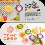 Erehere 4-Piece Airtight Food Storage Containers Set – Avocado Saver, Onion Keeper, Silicone Kitchen Organizers for Fridge, Reusable & Leak-Proof to Lock in Freshness