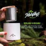 Murphy's Naturals Mosquito Repellent Candle Refills for Outdoor Patio, Plant-Based Essential Oils, Soy & Beeswax Blend, 9oz Refills, 2-Pack