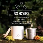 Murphy's Naturals Mosquito Repellent Candle Refills for Outdoor Patio, Plant-Based Essential Oils, Soy & Beeswax Blend, 9oz Refills, 2-Pack