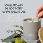 Murphy's Naturals Mosquito Repellent Candle Refills for Outdoor Patio, Plant-Based Essential Oils, Soy & Beeswax Blend, 9oz Refills, 2-Pack