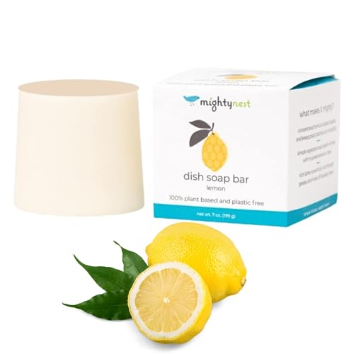 Eco-Friendly Lemon Dish Washing Bar Soap