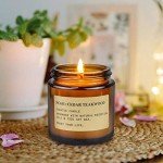 4 Pack Eco-Friendly Soy Scented Candles Set