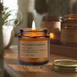 8-Pack Aromatherapy Scented Jar Candles Set