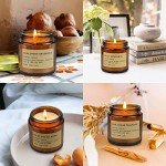 4 Pack Eco-Friendly Soy Scented Candles Set
