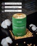 Eco-Friendly Bamboo Aromatherapy Candle for Relaxation