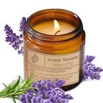 Organic Lavender Scented Soy Candle 7oz