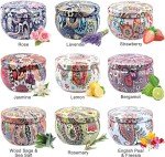 Relaxing Aromatherapy Candle Gift Set - 9 Pack