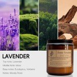 Organic Lavender Scented Soy Candle 7oz