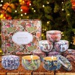 Relaxing Aromatherapy Candle Gift Set - 9 Pack