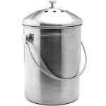 Odorless 1.3 Gallon Countertop Compost Bin