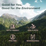 Eco-Friendly Bamboo Toilet Paper – 6 Mega Rolls